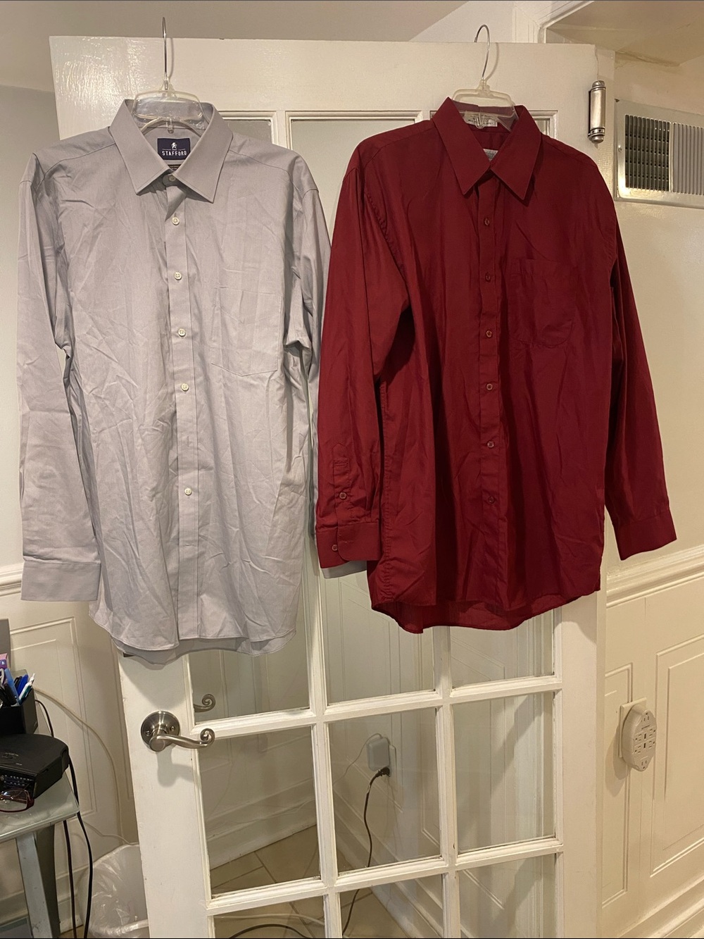 Bundle of (2) size 16.5/34-35 Shirt good condition